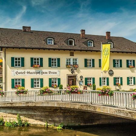 Hotel Zum Braeu Kinding Exterior foto